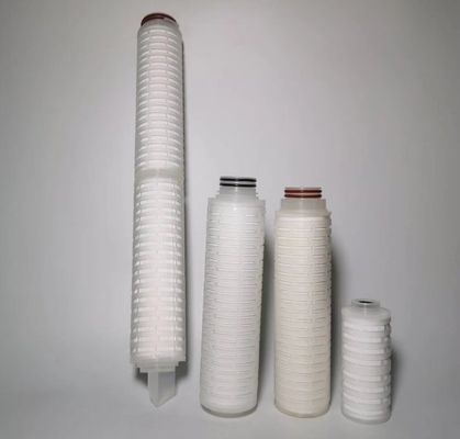 Servizio post-servizio Supporto online Materiale di nylon PP PE Cartuccia filtro per filtrazione liquida