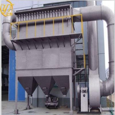 Sistema industriale di controllo della polvere con area filtrabile di 18 m2 e pulizia automatica a getto di impulsi