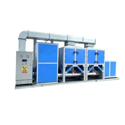 Equipaggiamento per il trattamento dei gas di scarico con catalizzatore di carbonio attivo Peso 1500 kg