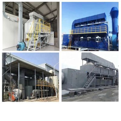 Ossidante termico rigenerativo RTO per il controllo e il trattamento dei gas di scarico Peso 1500 kg