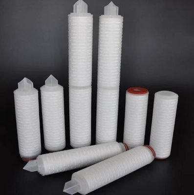 Servizio post-servizio Supporto online Materiale di nylon PP PE Cartuccia filtro per filtrazione liquida