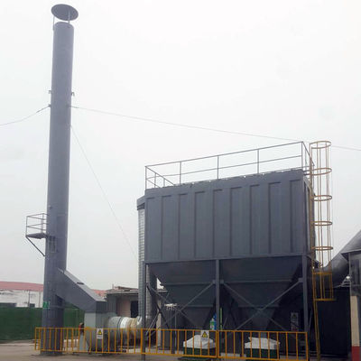132*2000 mm attrezzatura centrale di rimozione della polvere collettore di polvere a impulsi per il controllo della polvere fine