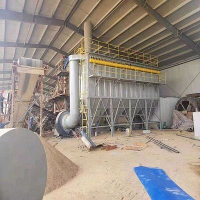 Sistema industriale di controllo della polvere con area filtrabile di 18 m2 e pulizia automatica a getto di impulsi