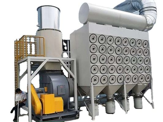 Estrattor di polvere a cartuccia con potenza di 15 kW e dimensione minima delle particelle di 0,3 micron