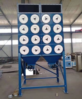 Estrattor di polvere a cartuccia con potenza di 15 kW e dimensione minima delle particelle di 0,3 micron