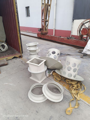 Flanchetto di gomma per tubi in acciaio inossidabile in acciaio al carbonio in PP per progetti di costruzione