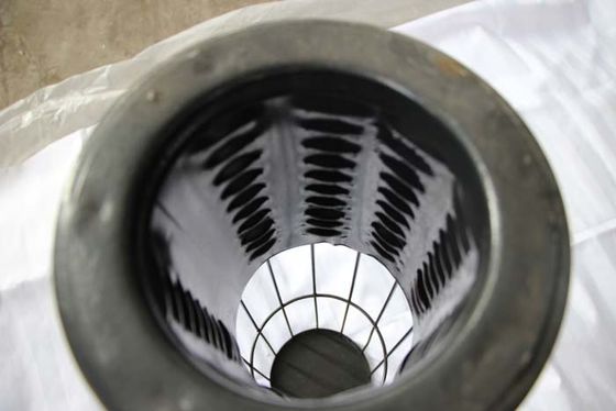 OEM Sì Silicone filtro sacca gabbia per Baghouse Realizzato in materiale in acciaio al carbonio
