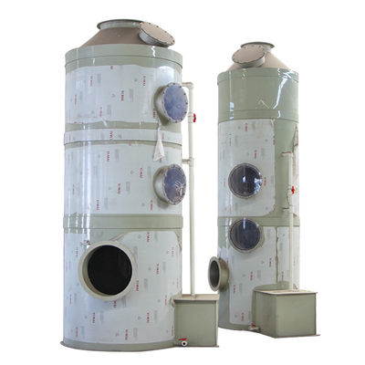 4000 mm di altezza PP HCL Smoke Scrubber per un trattamento e uno smaltimento efficaci dei gas di scarico