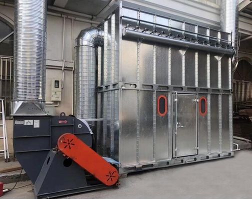 7000 Estrattore di polvere a volume d'aria Collettore di polvere a cartuccia industriale per i requisiti