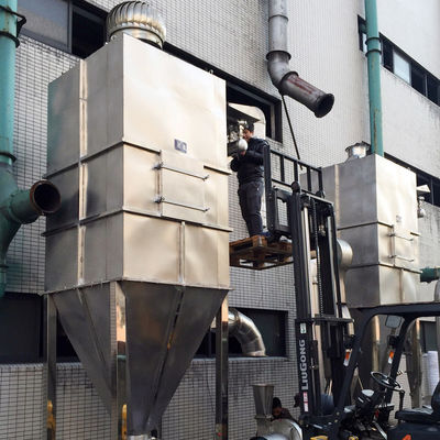 7000 Estrattore di polvere a volume d'aria Collettore di polvere a cartuccia industriale per i requisiti