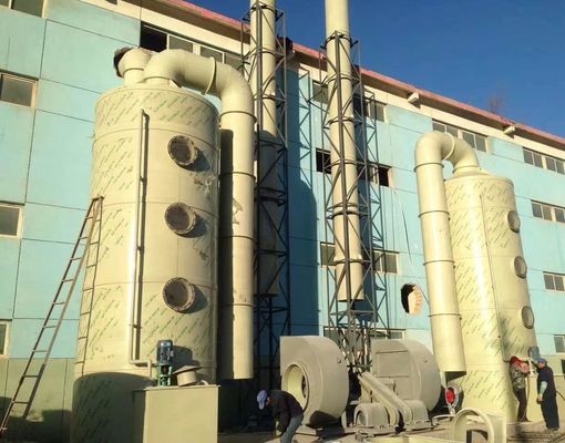 400 kg Purificatore umido Trattamento dei gas di scarico Torre di depurazione con altre caratteristiche