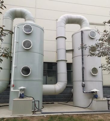 400 kg Purificatore umido Trattamento dei gas di scarico Torre di depurazione con altre caratteristiche