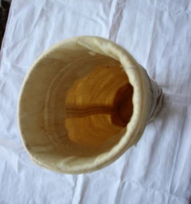 Sacchetti di filtro dell'aria di cemento per caldaie spessore personalizzato di 2 mm resistenza agli alcali