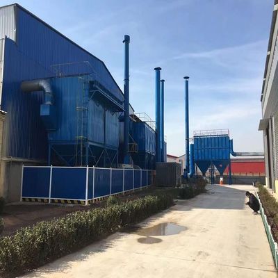 Struttura della casa del sacchetto per il serbatoio di rimozione del cemento in cima al magazzino