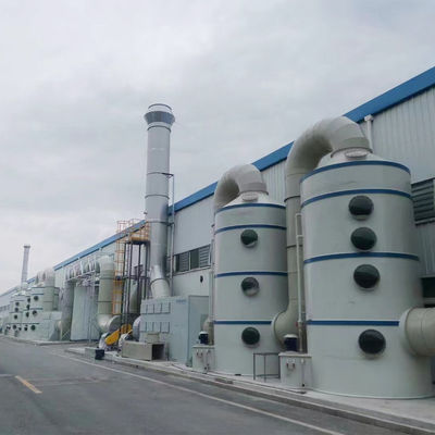 Negozi di materiali da costruzione 40 mm Pump out fibra di vetro Desolforizzazione torre raccoglitore di polvere