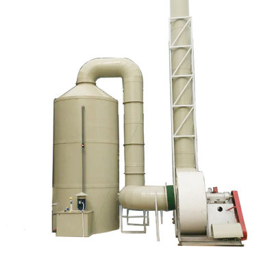 PP Gas Scrubber Spray Tower per il trattamento dei gas di scarico industriali nella produzione di fertilizzanti