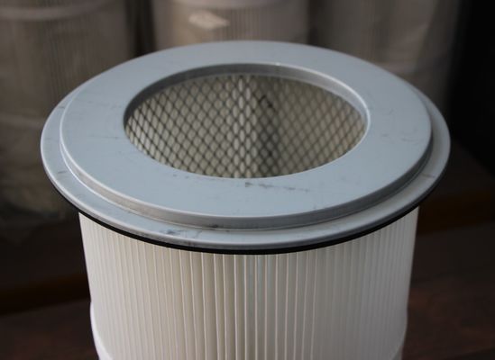 0.3um filtro per cartucce d'aria a porosità plissata per la filtrazione della polvere negli impianti di produzione