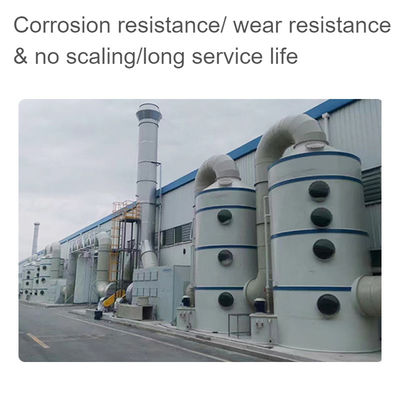 Attrezzatura per il trattamento dei gas di scarico depolveratore umido torre di assorbimento di VOC con servizio ODM