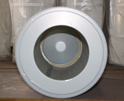 Filtro d'aria poliestere in fibra di vetro professionale HEPA a pieghe per raccoglitore di polvere D325*1000 mm
