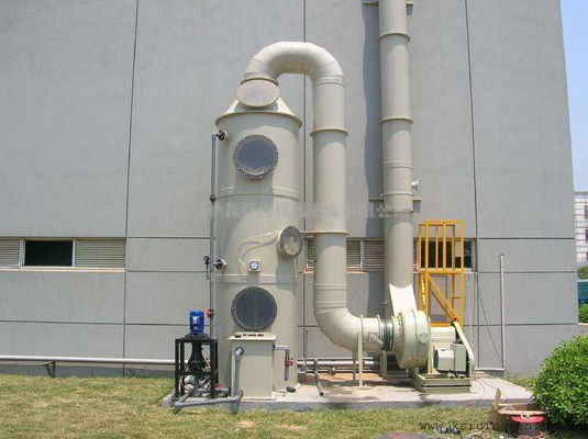 Purificatore umido con capacità di 400 kg per la depurazione dell'inquinamento atmosferico nell'ambiente bionomico