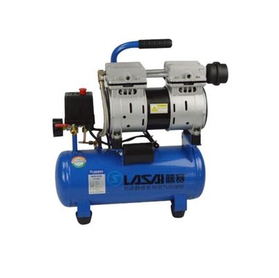 Pompa d'aria senza olio compressore silenzioso 980W Potenza 30L Capacità CONFIGURAZIONE PORTABLE