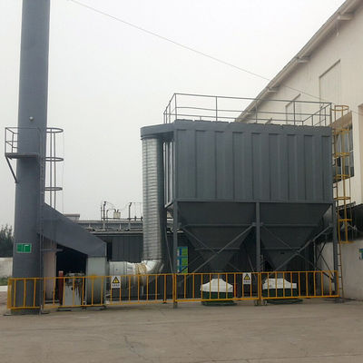 Dettagli La richiesta del cliente Pulse Bag Dust Catcher Filter per la depolverazione industriale