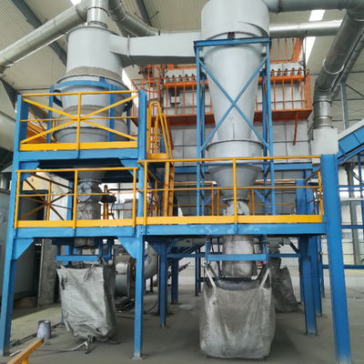 Collettore di polvere superiore per impianti di batch di cemento Silo con dimensione minima delle particelle di 0,3 micron