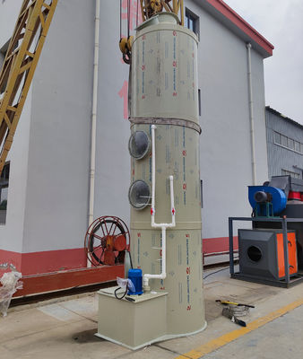2.2 KW Potenza della pompa CO2 Pulizzatore di gas Pulizzatore umido Colonna di assorbimento per aria pulita