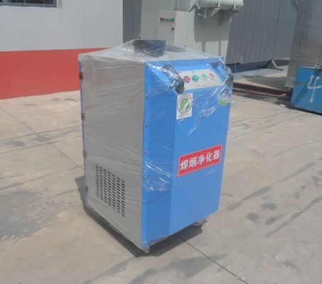Sistema di filtraggio auto-pulitore Estrattivo di fumo portatile per saldature per aree sensibili al rumore