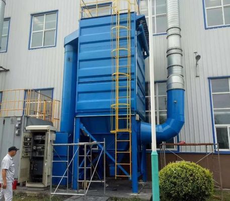 Struttura della casa del sacchetto filtri automatici industriali per la pulizia dell'aria per le aziende forestali
