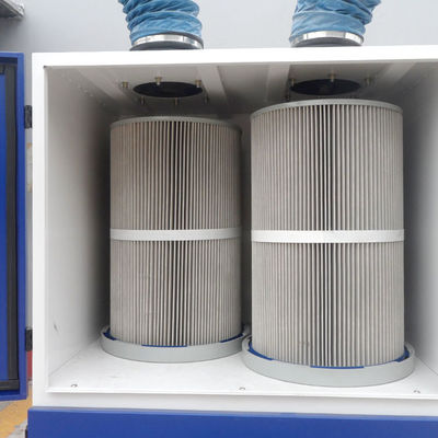 Extractor di fumo di saldatura a doppio braccio 3kw per un ambiente di lavoro più pulito e sano