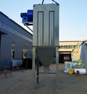 Struttura della casa del sacchetto filtri automatici industriali per la pulizia dell'aria per le aziende forestali