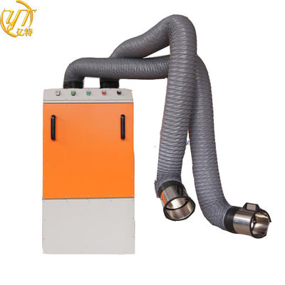 I lavori di costruzione semplificati con l'assorbente di fumo mobile YITE e il braccio di scarico a 2 pezzi