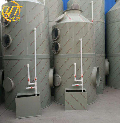 2000-3000 Volume d'aria PP Industrial Venturi Wet Scrubber Collettore di polveri per industria