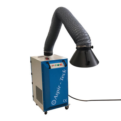 Extractor di fumo di saldatura mobile con braccio D160*2000mm e prestazioni