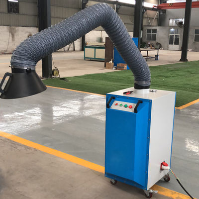 Extractor di fumo di saldatura mobile con braccio D160*2000mm e prestazioni