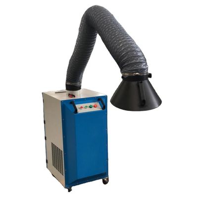 Compatto 75 kg portatile laser di taglio saldatura estrattivo fumo con 2 cartucce filtro