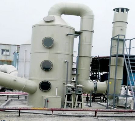 Sistema di raccolta delle polveri umide industriali a pompa da 40 mm dotato di lavaggio in polipropilene