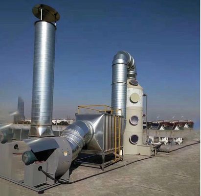 Sistema di raccolta delle polveri umide industriali a pompa da 40 mm dotato di lavaggio in polipropilene