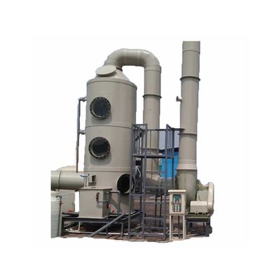 Colonna di assorbimento di imballaggio del gas per la depurazione dei gas della lavastoviglie industriale grigio da 32 mm