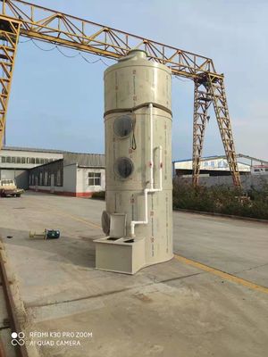 4mm-15mm Spessore Trattamento dei gas di scarico Gas di combustione Acidi Fumi bagnati Purificatore Torre