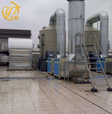 Collettore di polveri industriali da 600 kg Pulizzatore umido per il trattamento della nebbia acida Personalizzabile