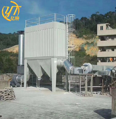 Sistema di filtrazione Collettore di polveri per bagni industriali a impulso con superficie di filtrazione di 63 m2