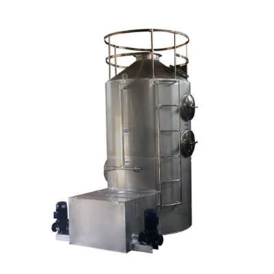 Fumi chimici da acido scrubber con 99,99% di efficienza di depurazione 40mm pompa in diametro del tubo