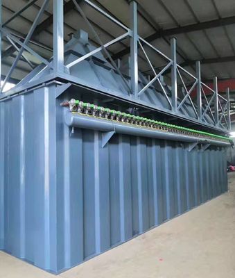 Collettore di polvere a cartuccia filtrante per scarichi industriali 0,3 micron Dimensione minima delle particelle