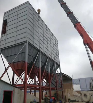 Collettore di polvere a cartuccia filtrante per scarichi industriali 0,3 micron Dimensione minima delle particelle